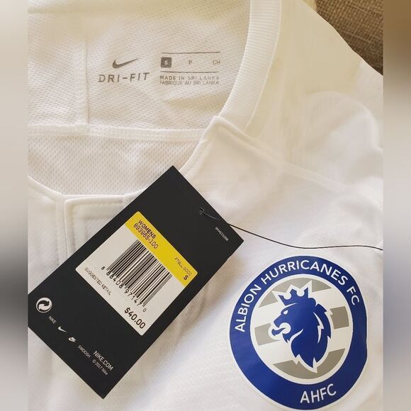 Nike Challenge II Soccer Jersey Albion Hurricanes Fc size Sm - Picture 8 of 9